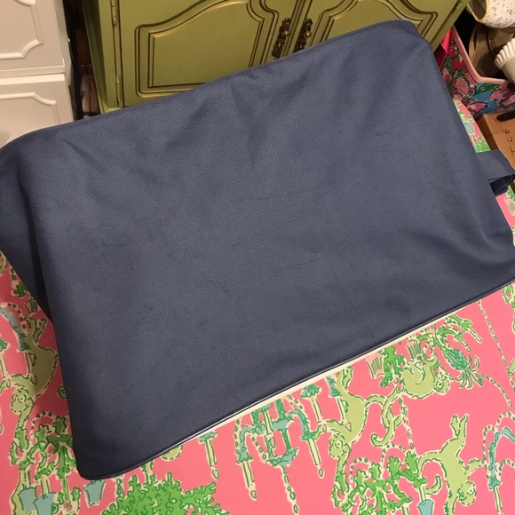 Adidas Diablo Small Duffel Gym Bag Shoulder Strap Off White Pink Ink Blue - Picture 5 of 9